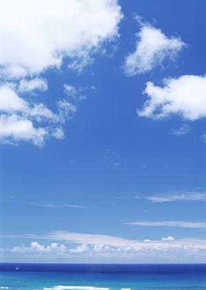 青い空と碧い海を楽しみましょう